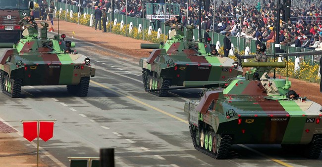 인도 육군의 BMP-2 IFV. 출처 pib.gov.in