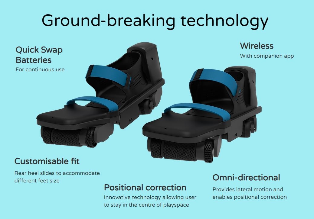 VR 슈즈. 사진=프리에임 공식 홈페이지 갈무리