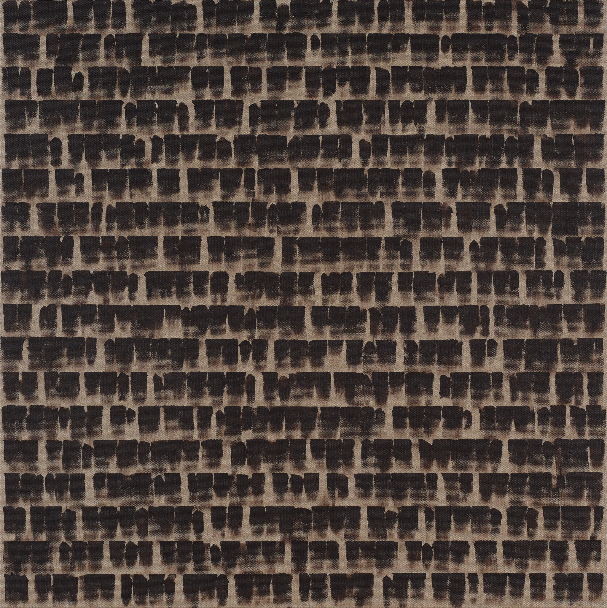 최명영, 평면조건 23-62, Acrylic on canvas, 112x112㎝, 2023. 사진: 갤러리 비선재 제공.