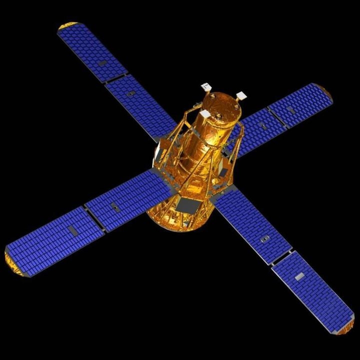 지난해 4월 지구에 추락한 미항공우주국(NASA)의 RHESSI 우주선. 출처 NASA