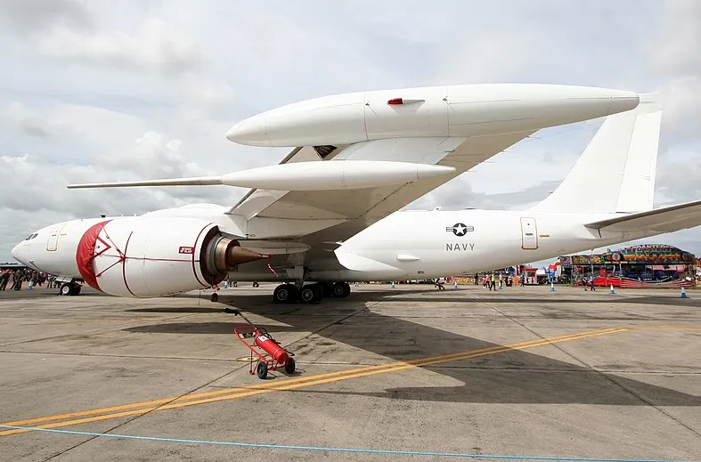 미 해군의 E-6B 머큐리 핵공중지휘통제기 자료사진. 위키미디어 제공