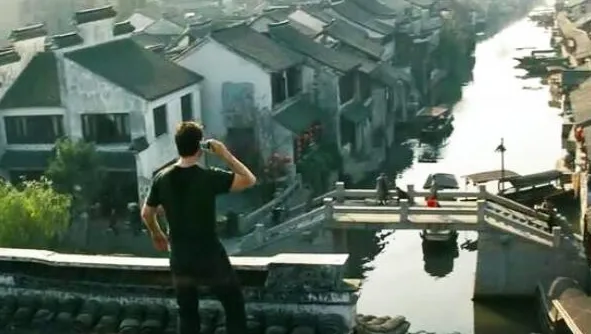 thumbnail - 중국에서 촬영된 영화 ‘미션 임파서블3’ 한 장면