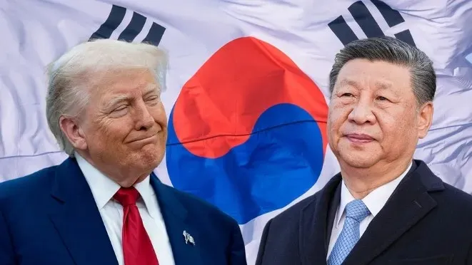 thumbnail - 왼쪽부터 도널드 트럼프 미국 대통령, 시진핑 중국 국가 주석 자료사진