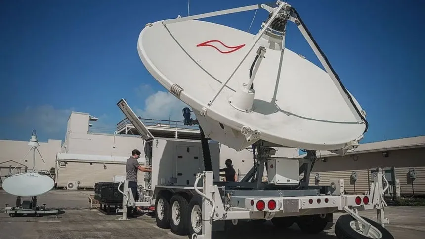 thumbnail - L3해리스의 위성 교란 장비 메도우랜즈. L3해리스 제공