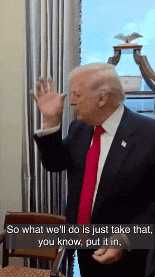 thumbnail - 지난 10일 백악관에서 만난 트럼프 미국 대통령(오른쪽)과 알샤라 시리아 대통령(왼쪽). 트럼프 대통령이 알샤라 대통령에게 ‘아내가 몇 명이냐’고 농담하는 모습