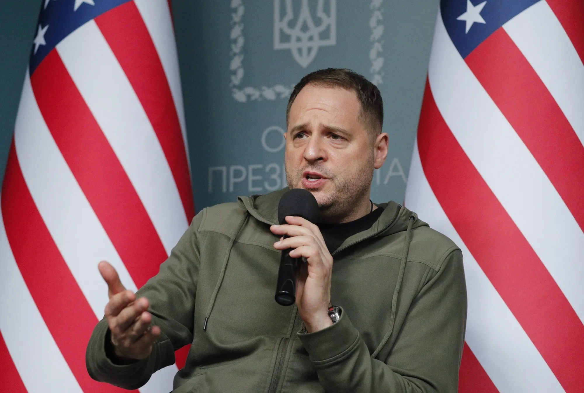 thumbnail - 우크라이나 대통령실 전 비서실장 안드리 예르마크 자료사진. EPA 연합뉴스