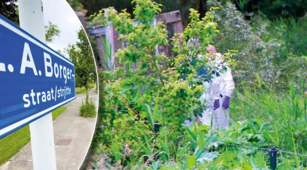 thumbnail - 라이언 알 나자르의 시신이 발견된 사건 현장 모습. 영상 캡처