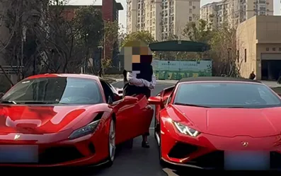 thumbnail - 사기 혐의로 구속된 황 씨가 SNS에 올린 명품 쇼핑 인증 사진. 고급 매장과 명품 가방을 배경으로 ‘금수저’ 이미지를 연출했다. 지무신문