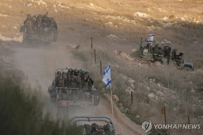 thumbnail - 이스라엘-시리아 휴전선 인근 완충지대 자료사진 AP 연합뉴스