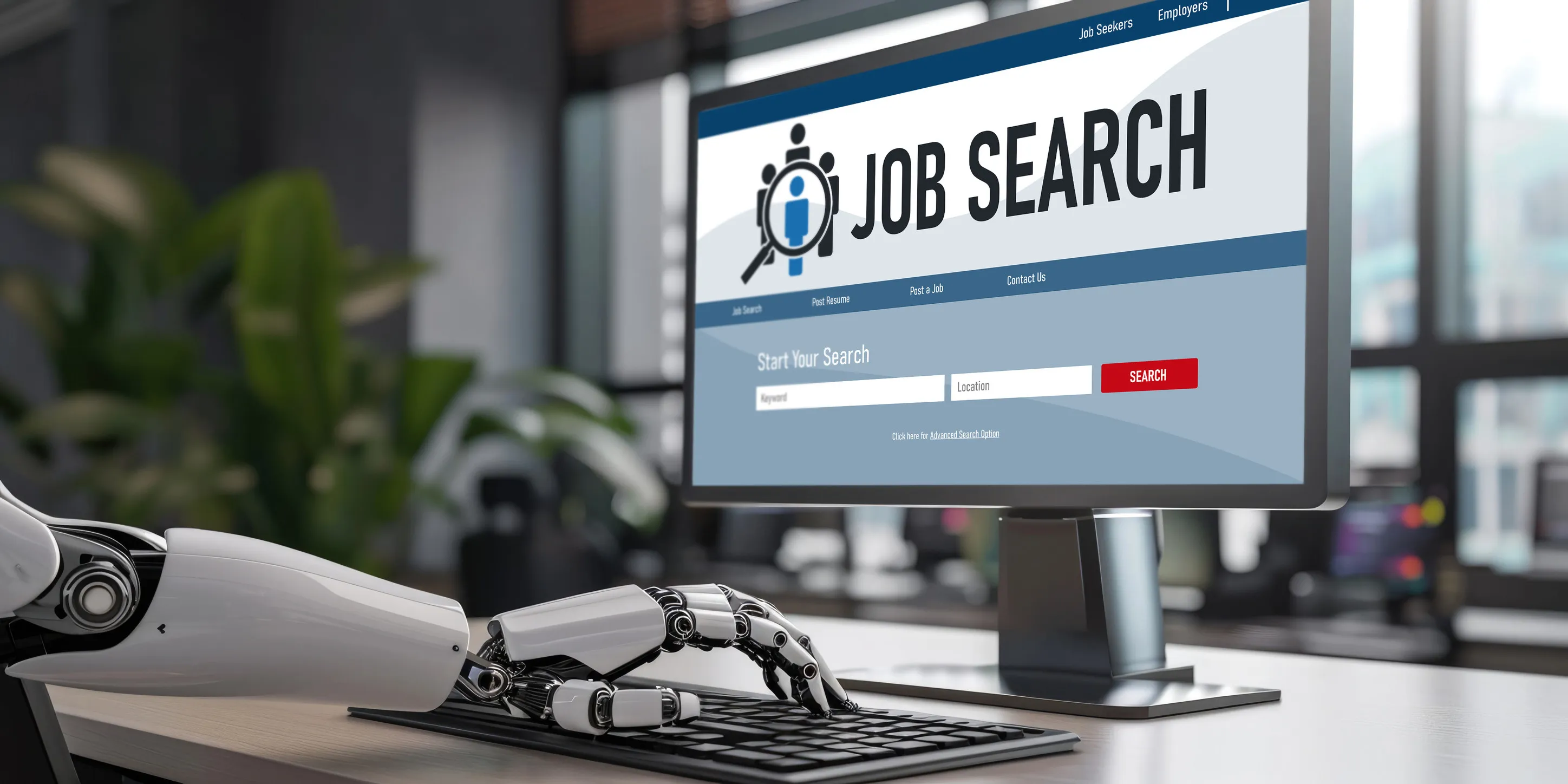 thumbnail - 인공지능(AI) 자동화 기술이 확산되면서 사무직 업무 환경과 고용 구조에도 변화가 나타나고 있다. 123rf