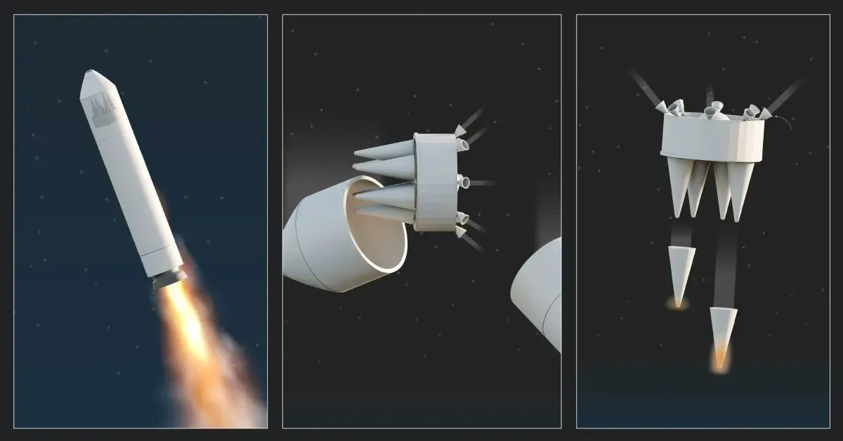 thumbnail - 러시아의 극초음속 중거리 미사일 ‘오레시니크’(Oreshnik) 그래픽 이미지. 로이터 자료사진