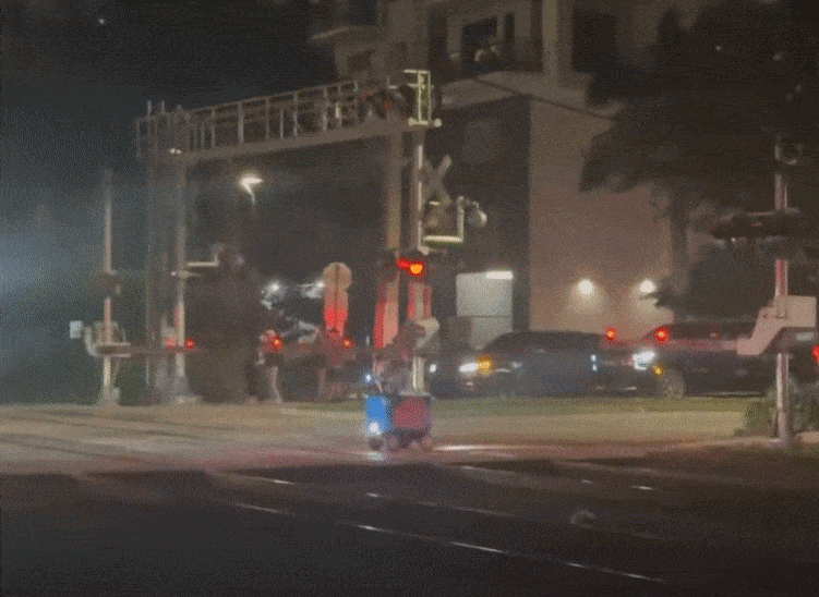 thumbnail - 사고 모습을 담은 영상의 일부