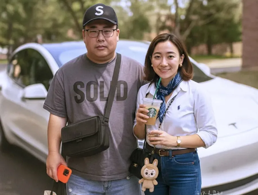 thumbnail - ‘영포티’를 상징적으로 표현한 AI 생성 이미지. 온라인에서 확산된 전형적 이미지 중 하나다.