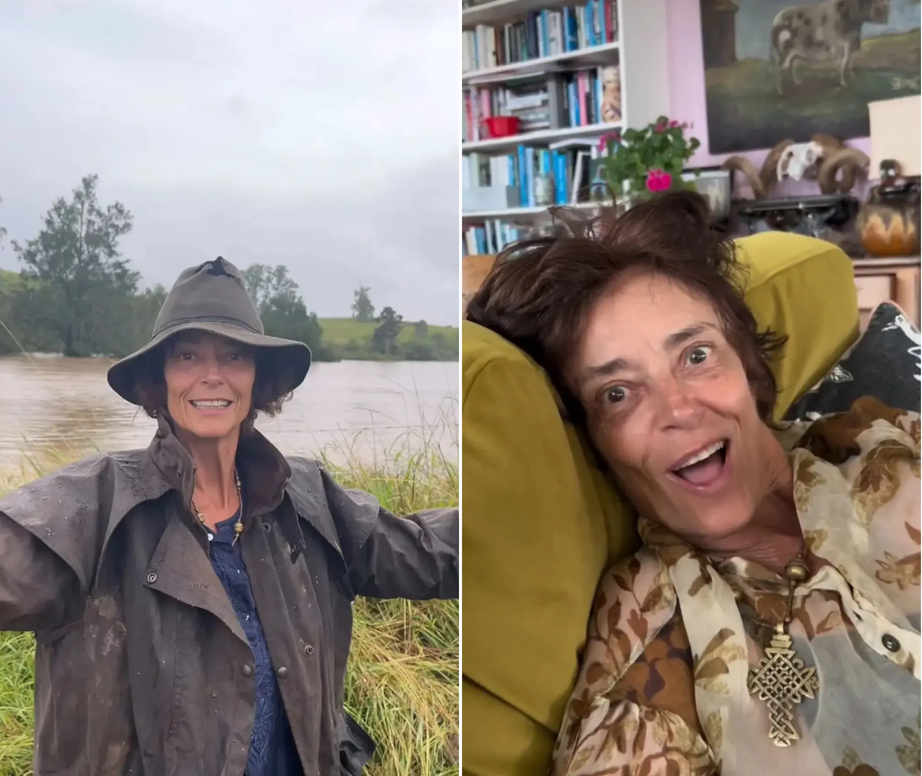 thumbnail - 왼쪽 레이철 워드는 현재 가족과 함께 소규모 농장을 운영하며 지내고 있다. 오른쪽 그는 최근 “그 어느 때보다 충만한 삶을 살고 있다”고 말했다. 인스타그램 @rachelwardofficial