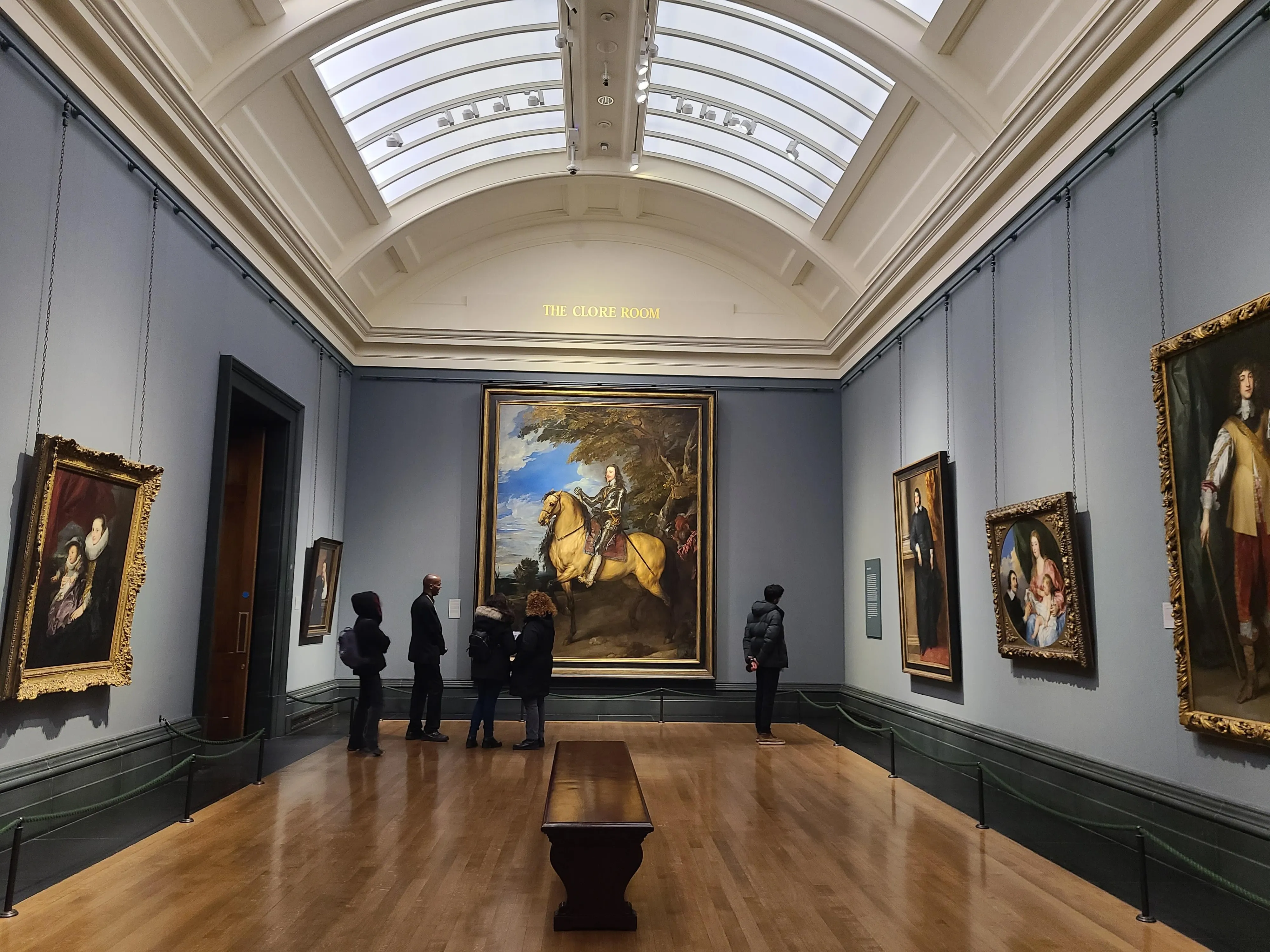 thumbnail - 찰스 1세의 기마상. 런던 내셔널 갤러리