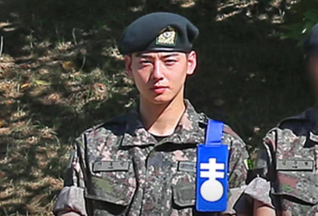 thumbnail - 군 복무 중인 차은우의 모습. 육군훈련소 홈페이지 캡처