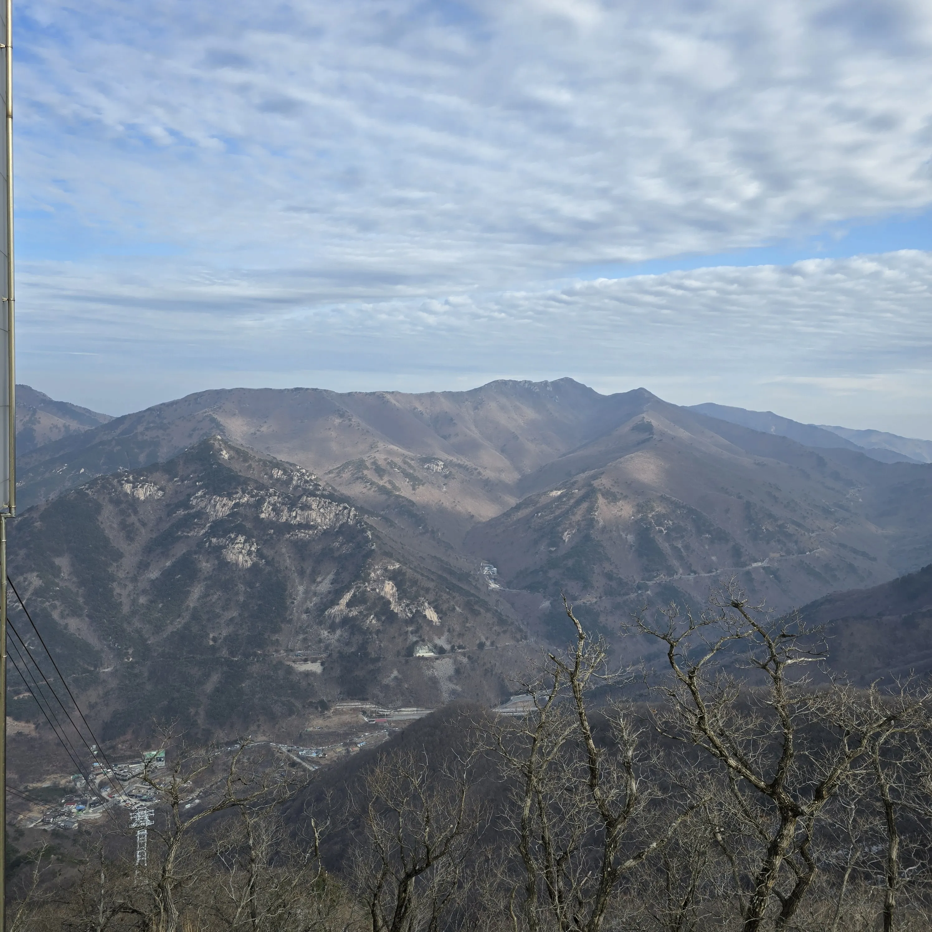 thumbnail - 케이블카에서 바라본 영남알프스