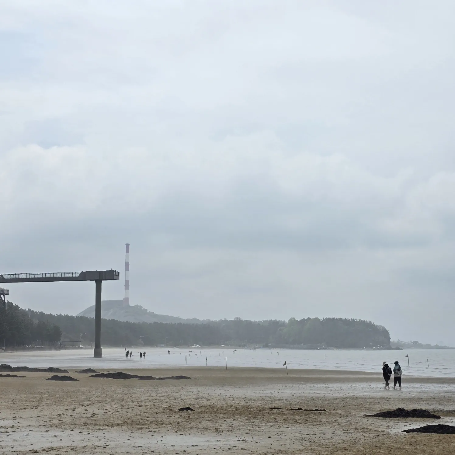 thumbnail - 서천갯벌과 기벌포해전전망대의 모습