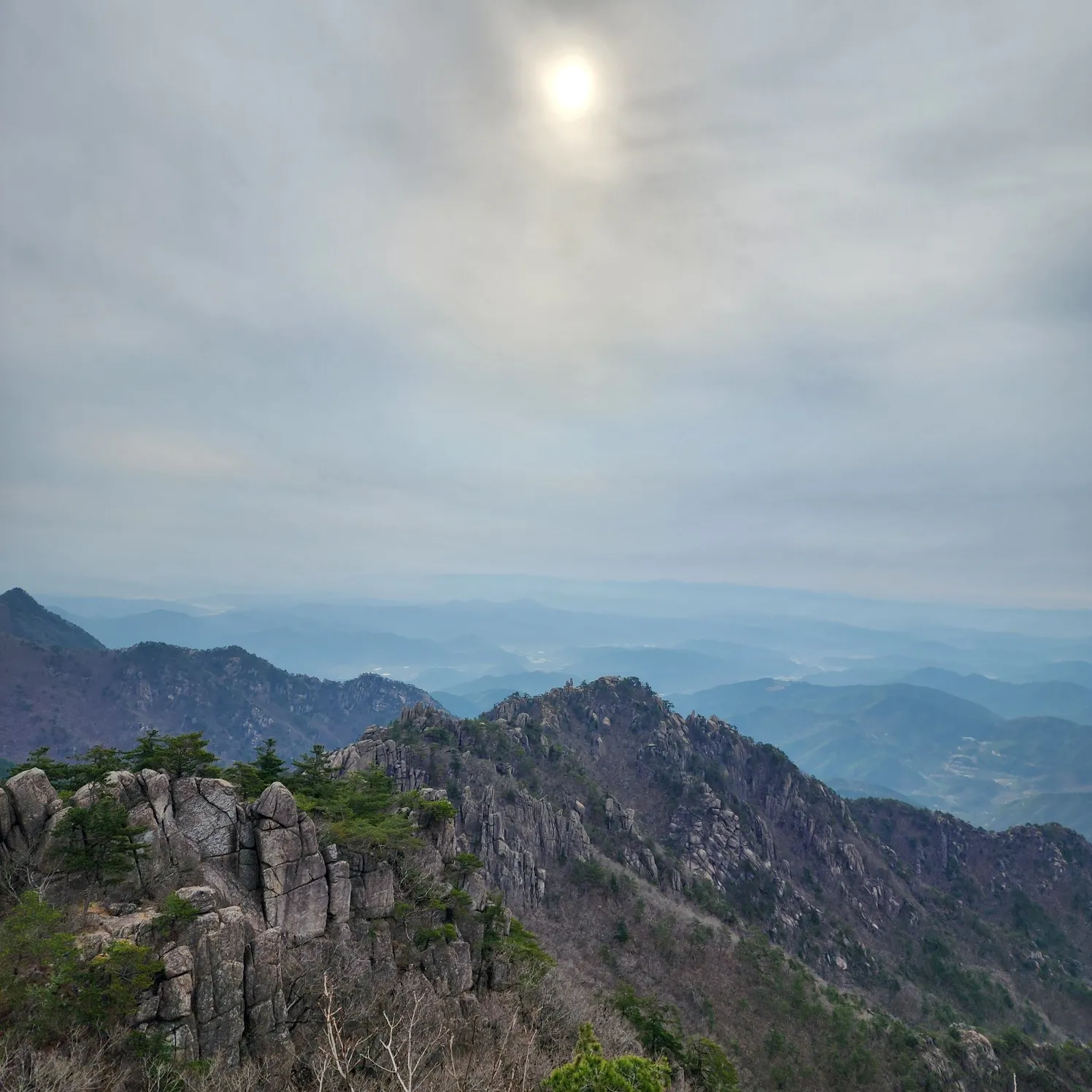 thumbnail - 가야산 만물상코스의 모습