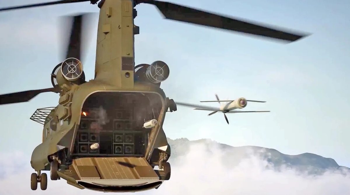 thumbnail - 병력 나르던 대형 헬기의 변신…‘드론 군단’ 쏟아낸다