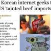 英타임즈 “韓 광우병시위 인터넷광이 주도”
