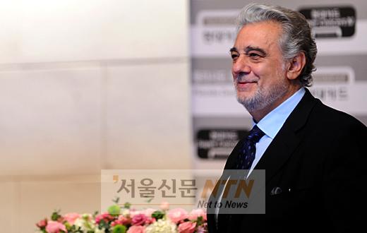[NOW포토] 플라시도 도밍고 “내일 공연 기대하세요”