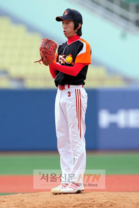 [NOW포토] 이광채, 긴장한 가운데 역투