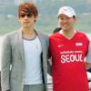 [NOW포토] 박지성ㆍ오세훈 시장ㆍ비 “수상 택시 타고 왔어요”