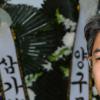 [NTN포토] 조문 온 김응석, 입굳게 다물고