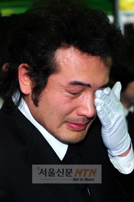 [NTN포토] ‘터프가이’ 김보성, ‘참지 못한 눈물’