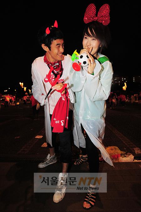 [NTN포토] 신나는 승리의 밤~