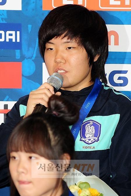 [NTN포토] 김민아 ‘”결승전 실수가 많아 동료들에게 미안했다”