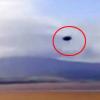 영화 속 UFO 닮은 타원형 미확인물체 포착
