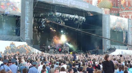 모스크바 프리미어시사회 현장