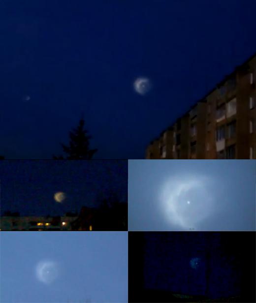 보름달 닮은 UFO 보름달 닮은 UFO