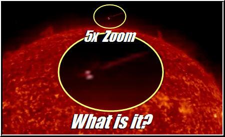 태양서 세번째 UFO 포착