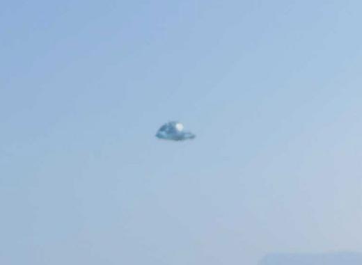 크레타섬 UFO 포착