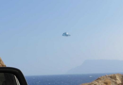 크레타섬 UFO 포착
