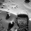 화성에 남긴 큐리오시티 ‘발자국’ 암스트롱과 똑같네