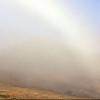 하늘로 가는 문? 희귀 ‘안개무지개’ 포착