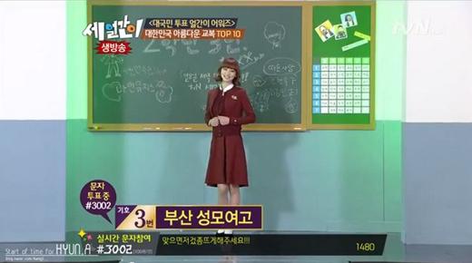 한국 교복 순위