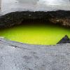 美싱크홀에 가득찬 미스터리 녹색 액체 정체는?