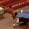 ‘탁구를 발로 하는’ 세계챔피언…축구선수야?