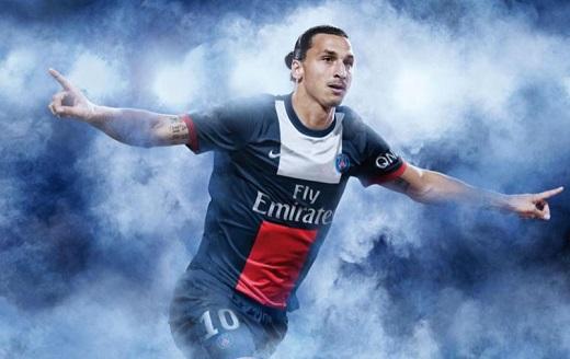 즐라탄 이브라히모비치(PSG 홈페이지)