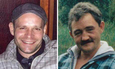 연쇄살인녀에 의해 살해된 슬라보츠프스키(왼쪽)와 챔프먼(캠브리지셔 경찰)