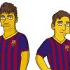 바르셀로나 선수들 ‘심슨 캐릭터’ 등장