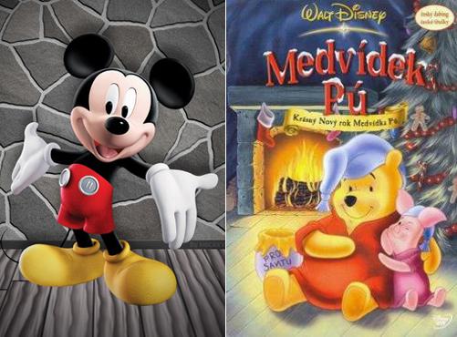미키마우스, 곰돌이 푸