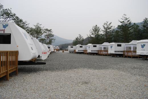 ▲오크밸리 캐러밴