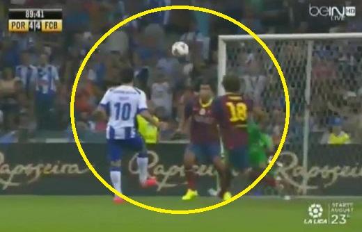 데쿠 헌정경기 종료 직전에 나온 데쿠의 칩샷