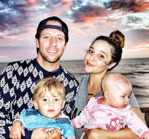 알리산 포터가 블로그에 공개한 남편과 두 자녀 사진